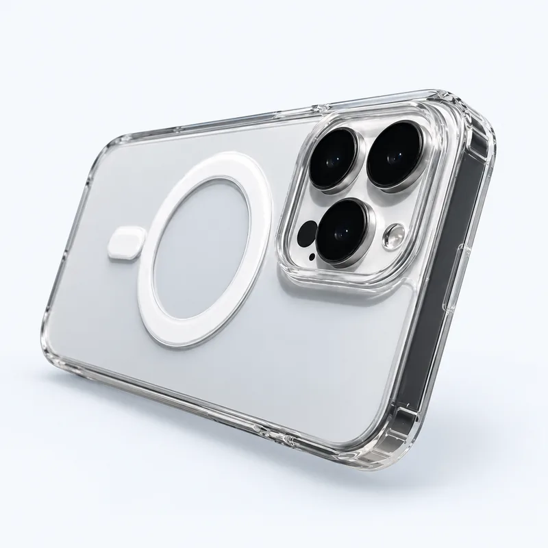 Capa MagSafe transparente para iPhone